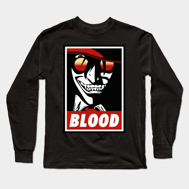 Blood Long Sleeve T-Shirt by karlangas